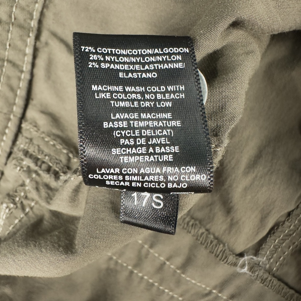 Kuhl Kontra Capri Shorts Womens 10 Roll Up Cargo Olive Green Outdoor Hiking - Picture 15 of 15